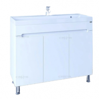 Тумба для комплекта САНТА Лондон 100 напольная, 3 дверцы