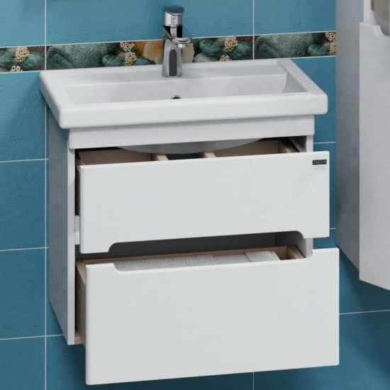 Тумба для комплекта САНТА Лондон 60 подвесная, 2 ящика