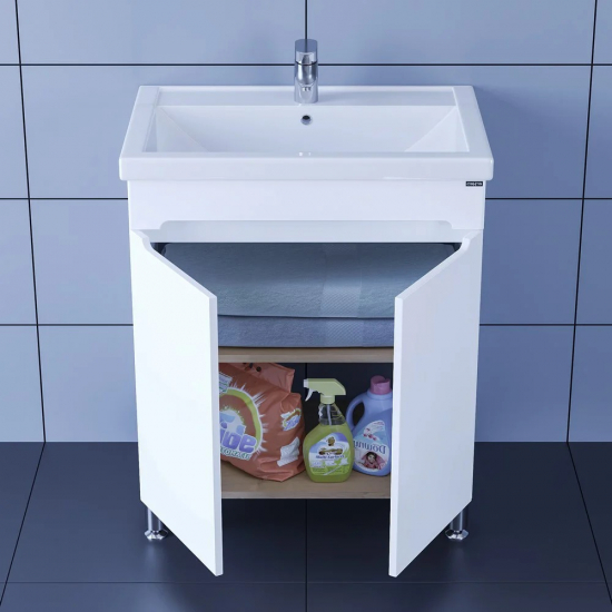 Тумба для комплекта САНТА Лондон 70 напольная, 2 дверцы