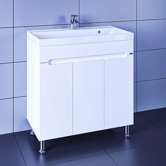 Тумба для комплекта САНТА Лондон 80 напольная, 3 дверцы