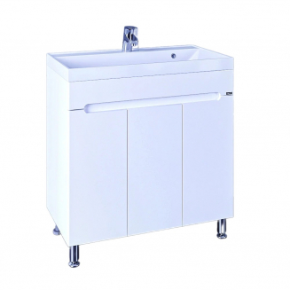 Тумба для комплекта САНТА Лондон 80 напольная, 3 дверцы