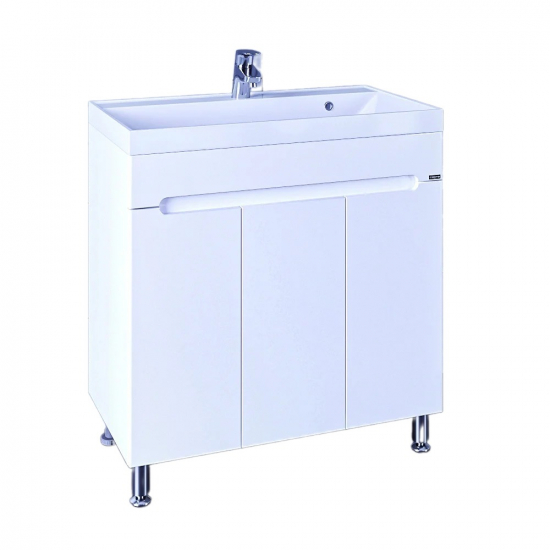 Тумба для комплекта САНТА Лондон 80 напольная, 3 дверцы