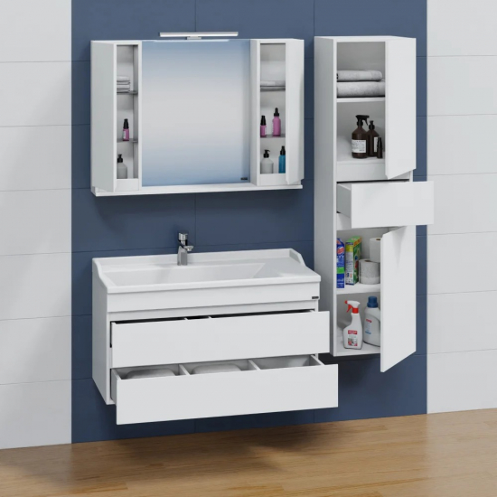 Тумба для комплекта САНТА Марс 100 подвесная, с ящиками