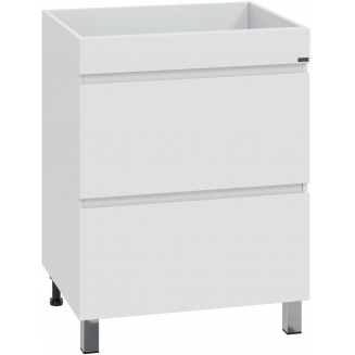 Тумба для комплекта САНТА Марс 69 напольная, с ящиками, для стиральной машины