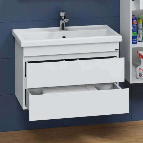 Тумба для комплекта САНТА Марс 80 подвесная, с ящиками