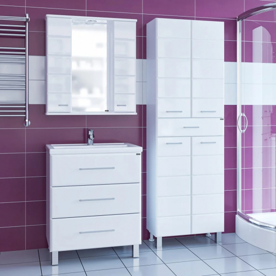 Тумба для комплекта САНТА Омега 70 напольная, 3 ящика