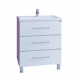 Тумба для комплекта САНТА Омега 70 напольная, 3 ящика