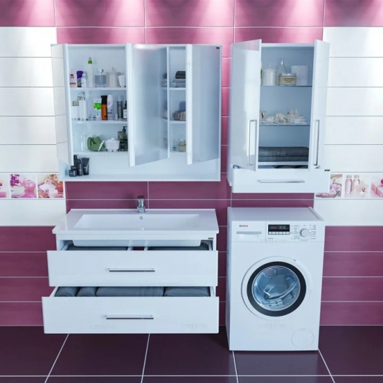 Тумба для комплекта САНТА Вегас 105 подвесная, 2 ящика