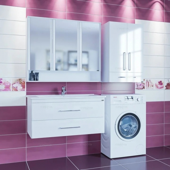 Тумба для комплекта САНТА Вегас 105 подвесная, 2 ящика