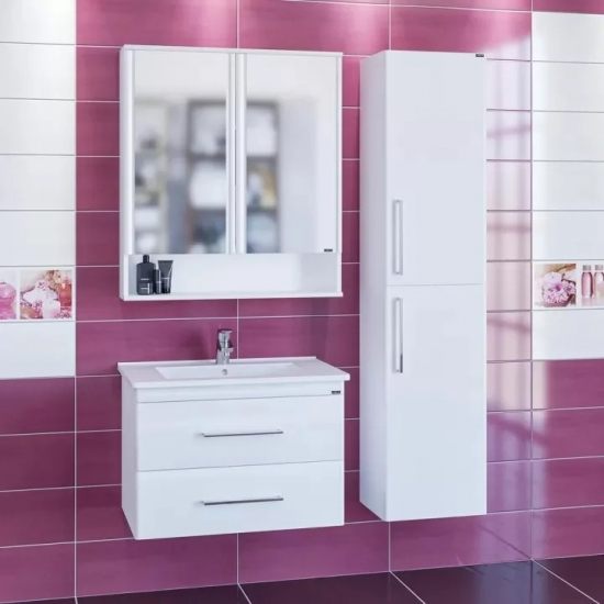 Тумба для комплекта САНТА Вегас 75 подвесная, 2 ящика