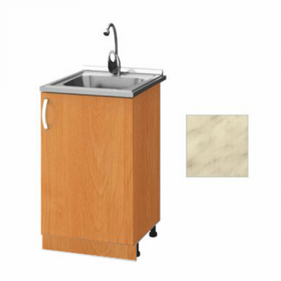 Тумба для мойки 60*43,5 ЛДСП Белый мрамор