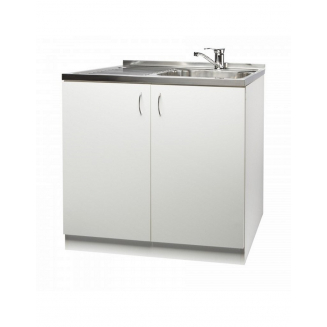 Тумба для мойки 80*43,5 ЛДСП Белая