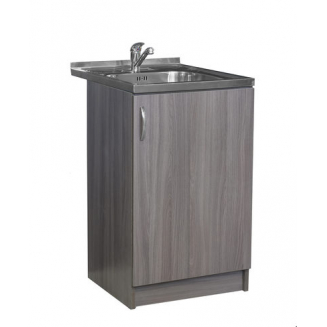 Тумба для мойки САНТРЕК 50*50 ЛДСП Дуб тёмный