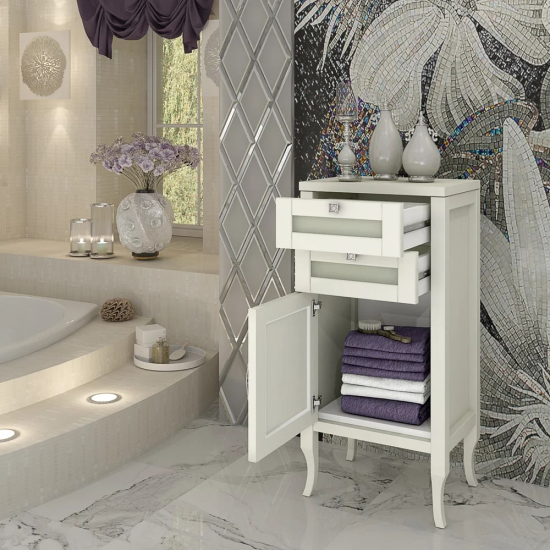 Тумба OPADIRIS Мираж L слоновая кость