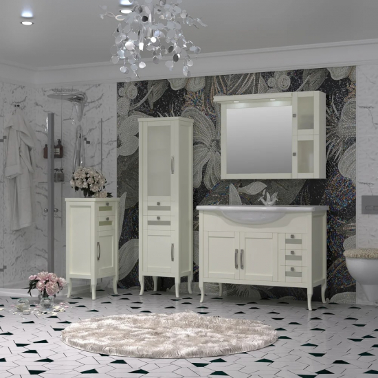 Тумба OPADIRIS Мираж R слоновая кость