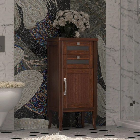 Тумба OPADIRIS Мираж R светлый орех