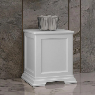 Тумба OPADIRIS Риспекто белая, с откидным верхом