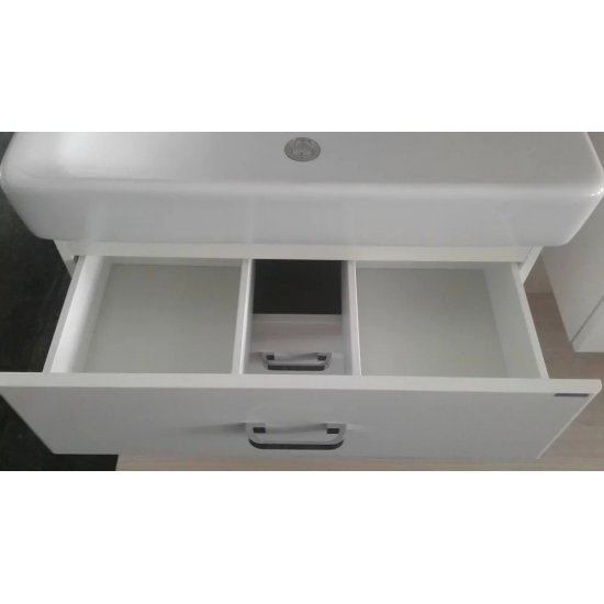 Тумба с раковиной АКВАТОН Америна 60 белая