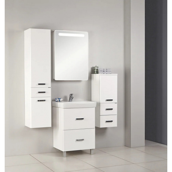 Тумба с раковиной АКВАТОН Америна Н 60 белая