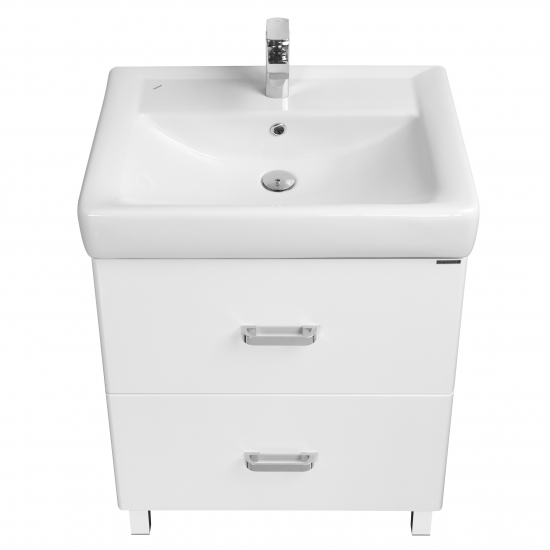 Тумба с раковиной АКВАТОН Америна Н 70 белая