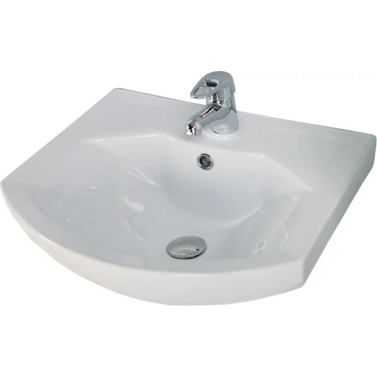 Тумба с раковиной АКВАТОН Ария 50 белая