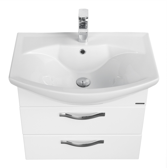 Тумба с раковиной АКВАТОН Ария М 50 белая
