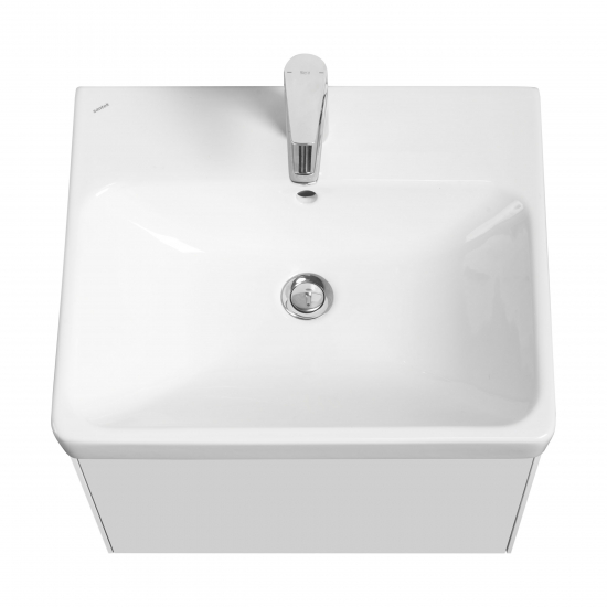 Тумба с раковиной АКВАТОН Асти 55 белая
