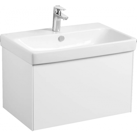 Тумба с раковиной АКВАТОН Асти 70 белая