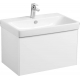 Тумба с раковиной АКВАТОН Асти 70 белая