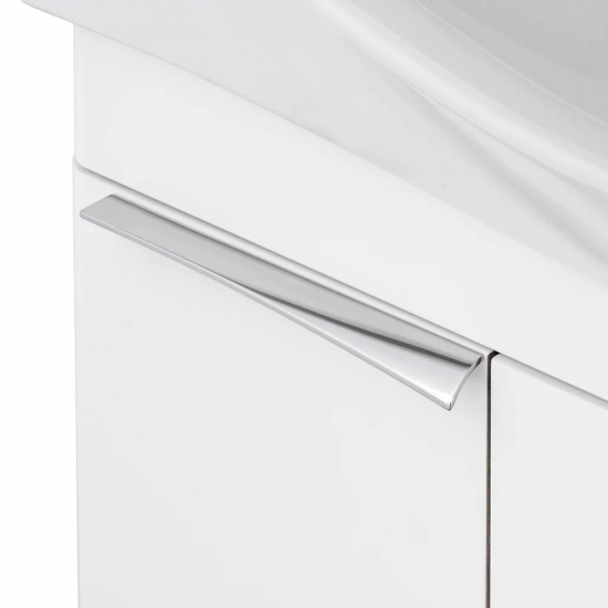 Тумба с раковиной АКВАТОН Беверли 100 подвесная, белая