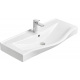 Тумба с раковиной АКВАТОН Беверли 100 подвесная, белая