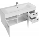 Тумба с раковиной АКВАТОН Диор 120 белая