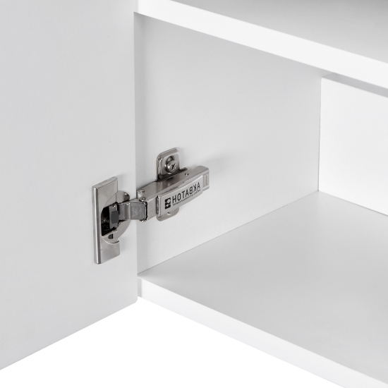 Тумба с раковиной АКВАТОН Эклипс М светлый эбони L