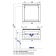 Тумба с раковиной АКВАТОН Леон 80 дуб белый