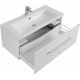 Тумба с раковиной АКВАТОН Мадрид 100 белая с 1 ящиком