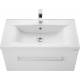 Тумба с раковиной АКВАТОН Мадрид 80 белая с ящиком