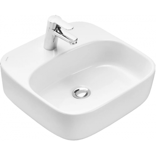 Тумба с раковиной АКВАТОН Марбл 80 слэйт, белая матовая, раковина 1WH501709