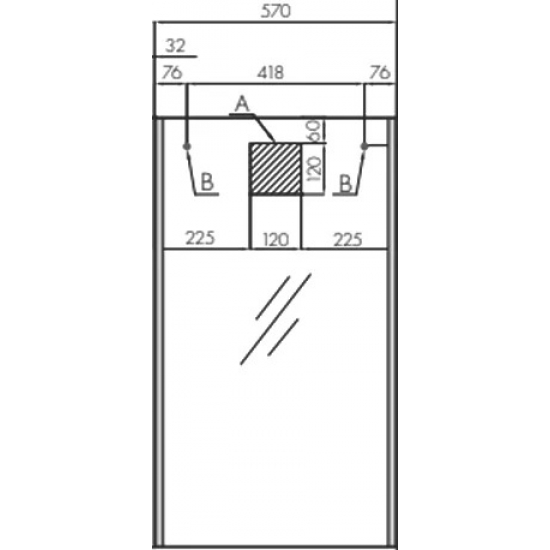 Тумба с раковиной АКВАТОН Мишель 80 дуб рустикальный, раковина AQUATON Mila 40