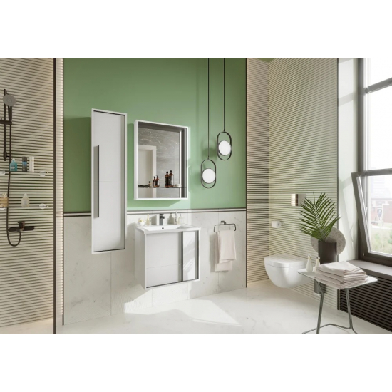 Тумба с раковиной АКВАТОН Ривьера 60 с раковиной Victoria-N