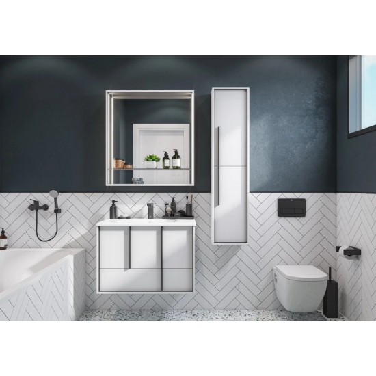 Тумба с раковиной АКВАТОН Ривьера 80