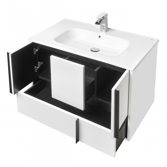 Тумба с раковиной АКВАТОН Ривьера 80