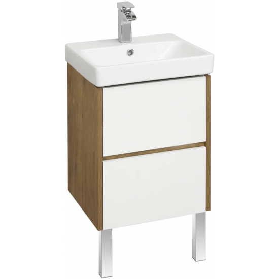 Тумба с раковиной АКВАТОН Сканди 55 дуб рустикальный