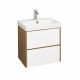 Тумба с раковиной АКВАТОН Сканди 55 дуб рустикальный