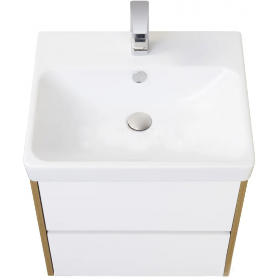 Тумба с раковиной АКВАТОН Сканди 55 дуб рустикальный