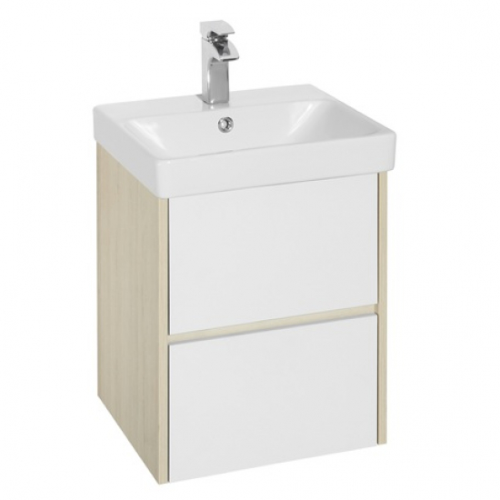 Тумба с раковиной АКВАТОН Сканди 55 дуб верона