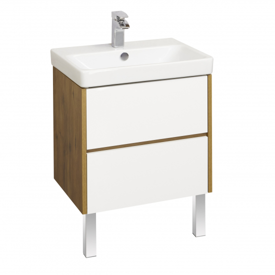 Тумба с раковиной АКВАТОН Сканди 70 дуб рустикальный