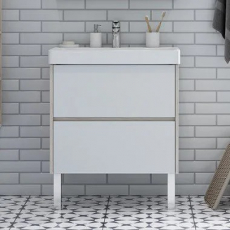 Тумба с раковиной АКВАТОН Сканди 70 дуб верона