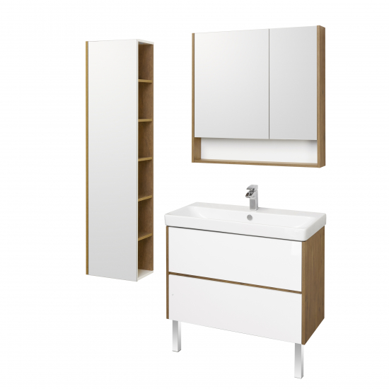 Тумба с раковиной АКВАТОН Сканди 90 дуб рустикальный