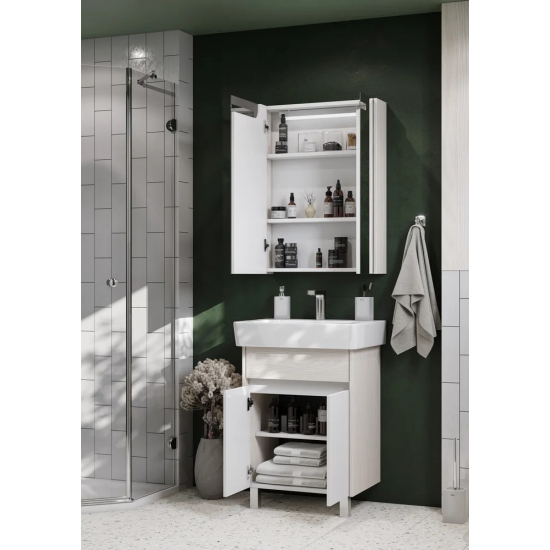 Тумба с раковиной АКВАТОН Верди PRO 60 Н ясень фабрик