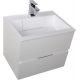 Тумба с раковиной AQUANET Алвита 70 подвесная, белая